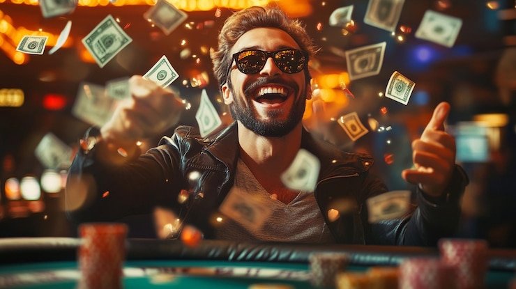 Dealer membagikan kartu Hot Pot di studio kasino langsung sumbar toto